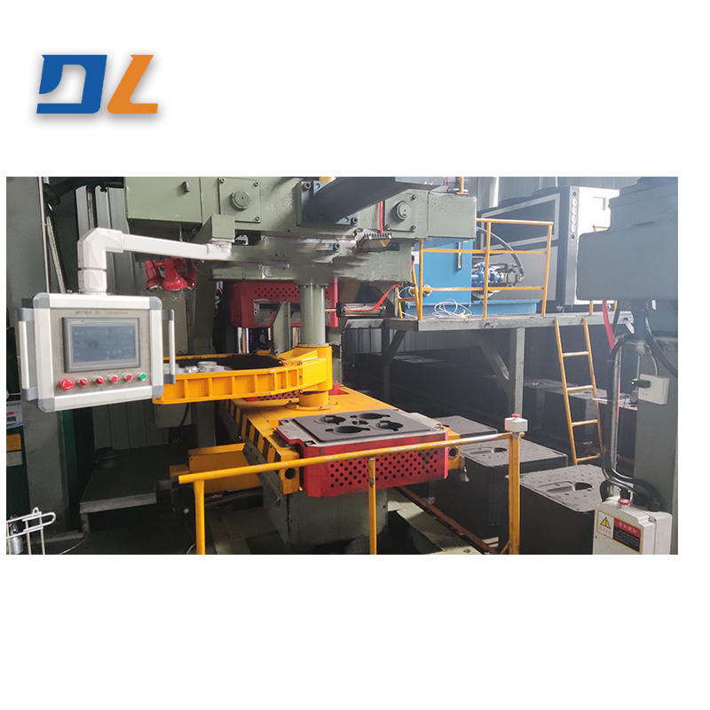 Máquina formadora horizontal de fundición